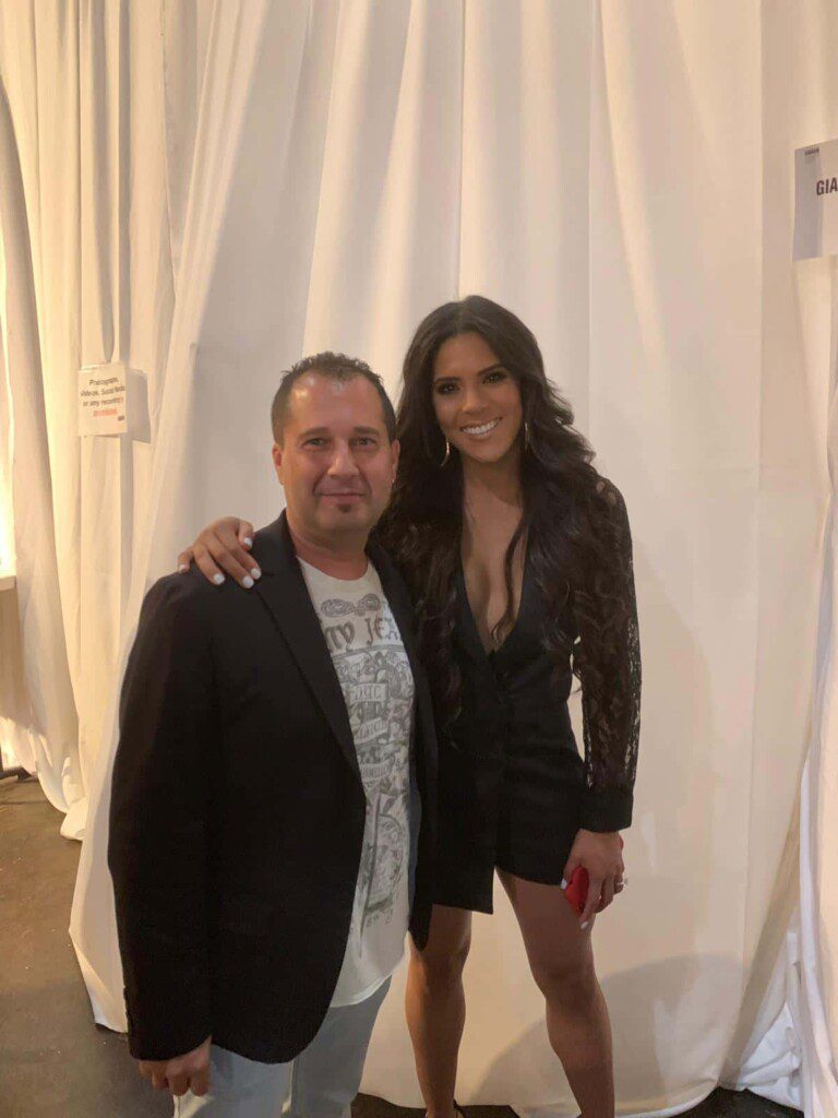 Fran Manen con Francisca Lachapel