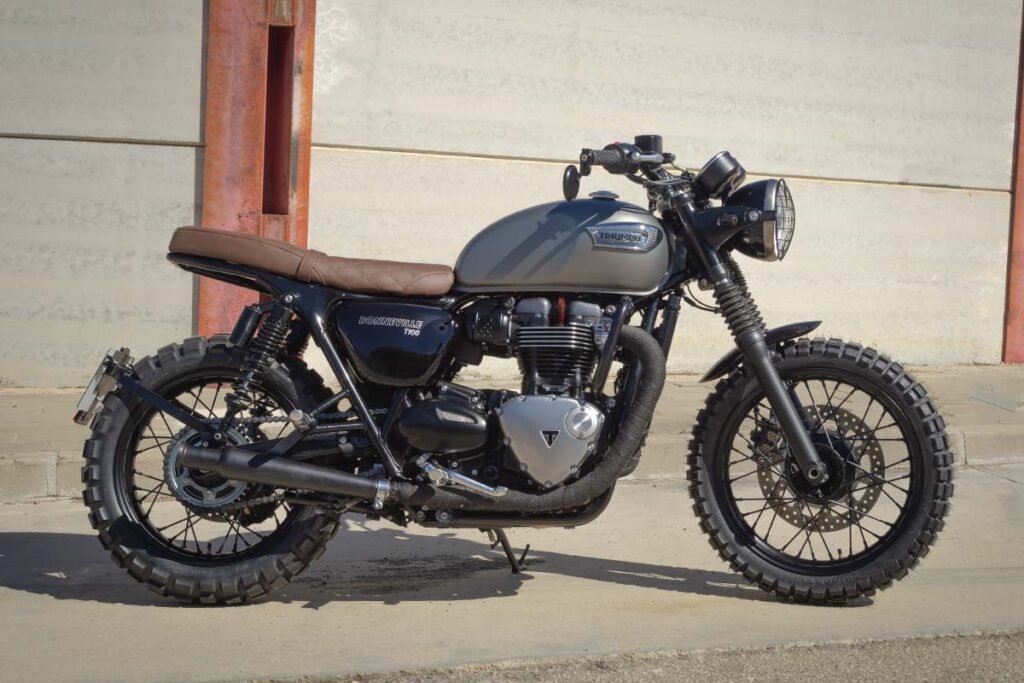 Triumph Bonneville T100 Scrambler