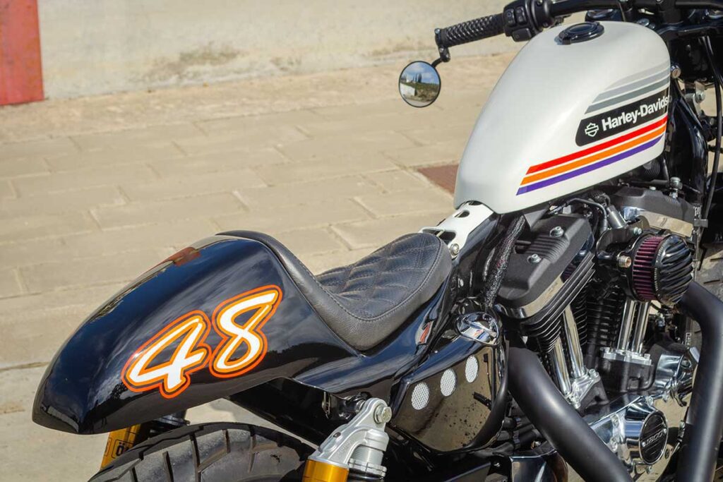 Vista superior de tanque y colín