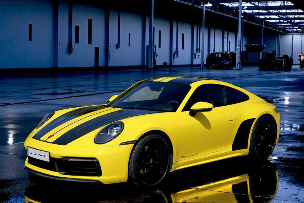 Front left side view