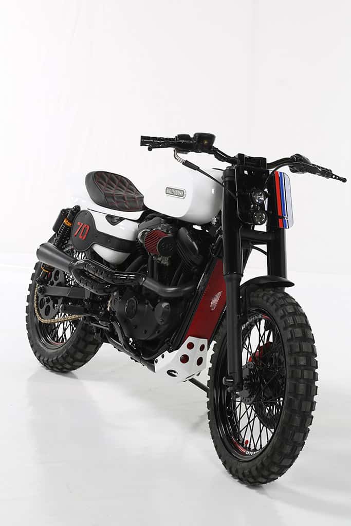 Seventy, una moto custom creada por Lord Drake Kustoms.