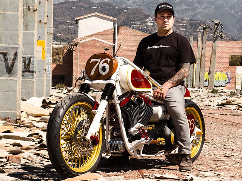 Softail Envy, une des motos les plus fameuses créé par Francisco Ali Manén