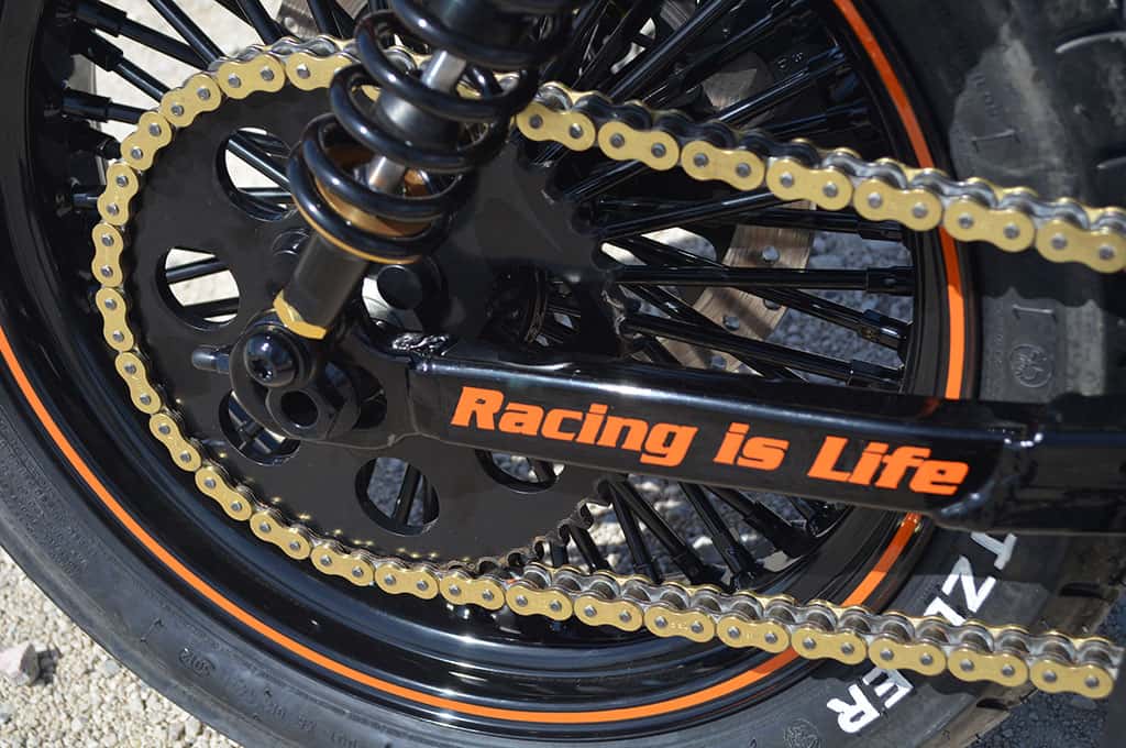Racing is Life Sportster Cafe Racer