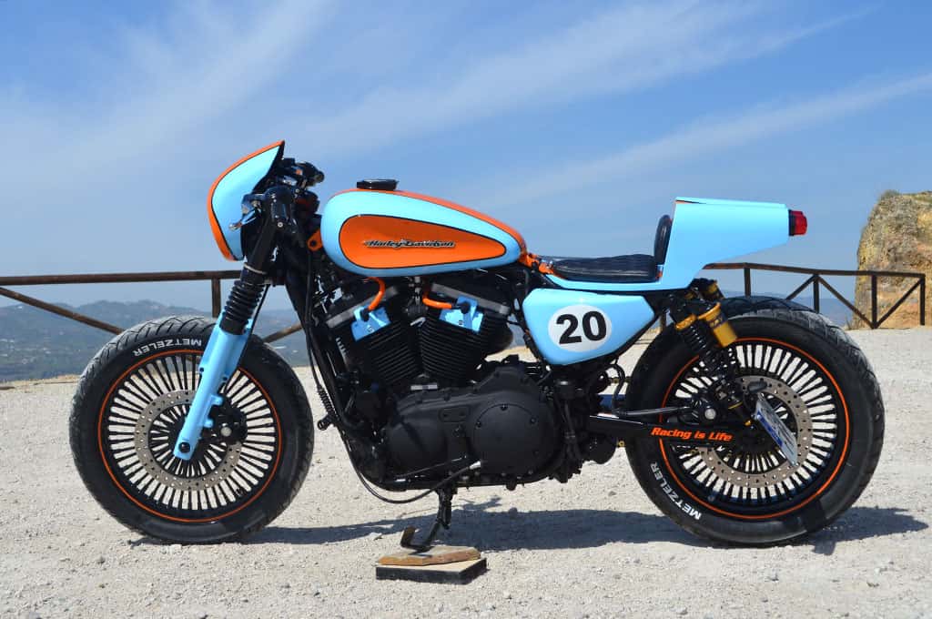 Racing is Life Sportster Cafe Racer