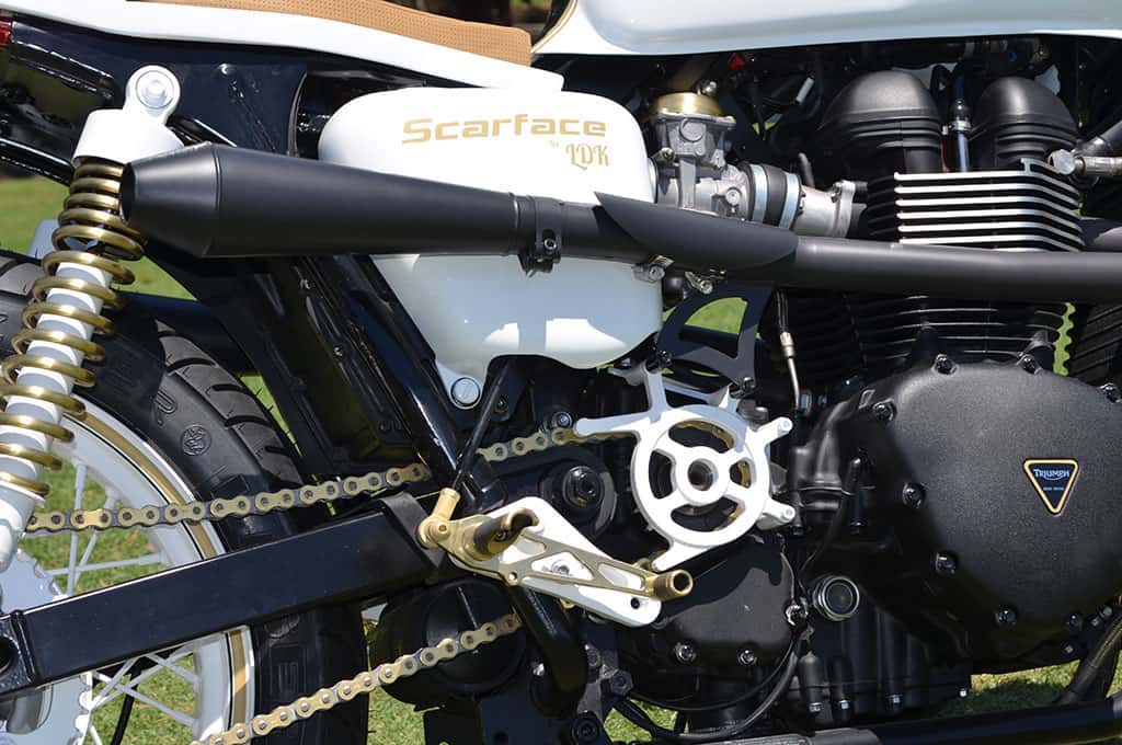Scarface Triumph Cafe Racer
