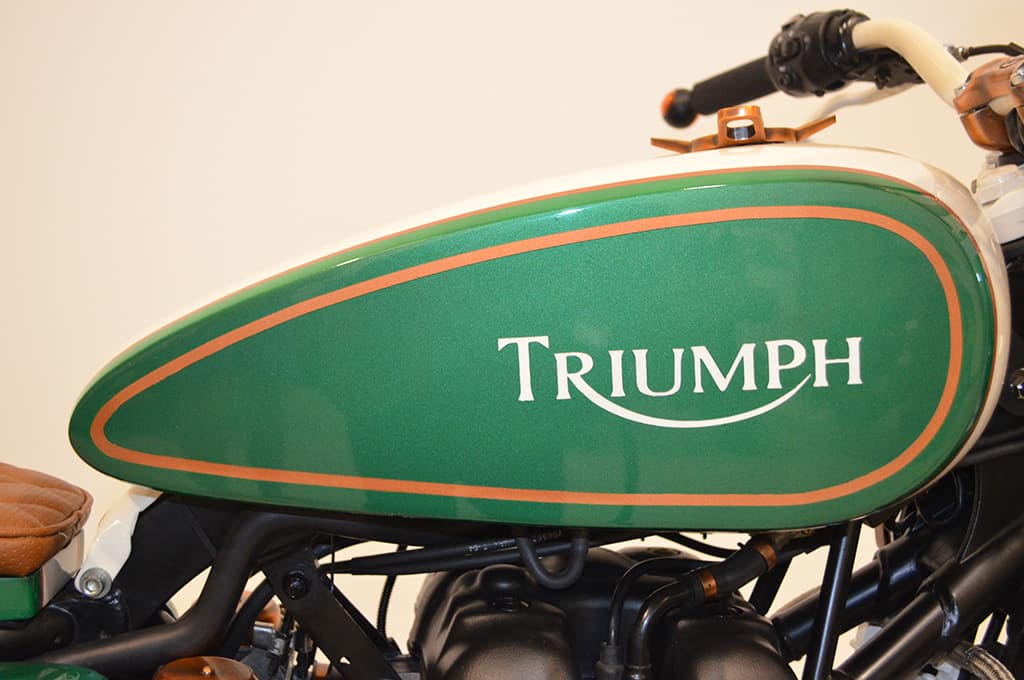 Triumph "Copper Boss" Scrambler