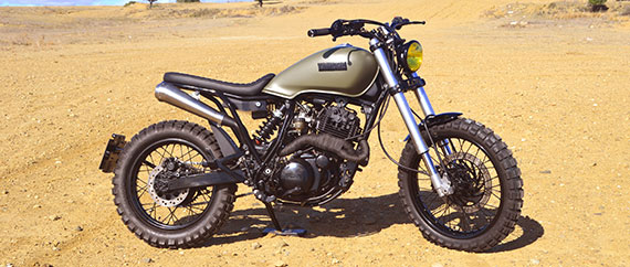 yamaha xt 550 cafe racer