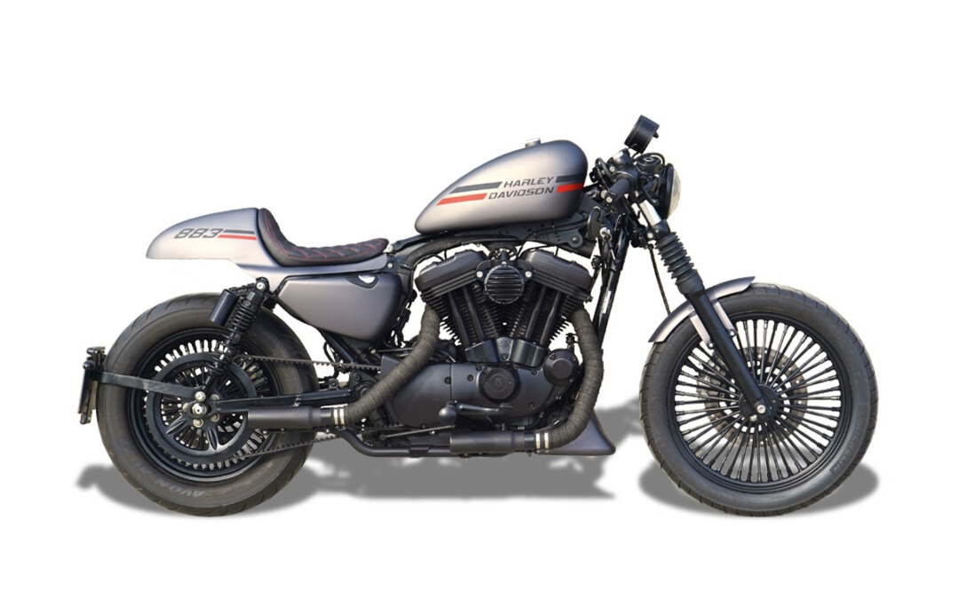 sportster 883 cafe racer
