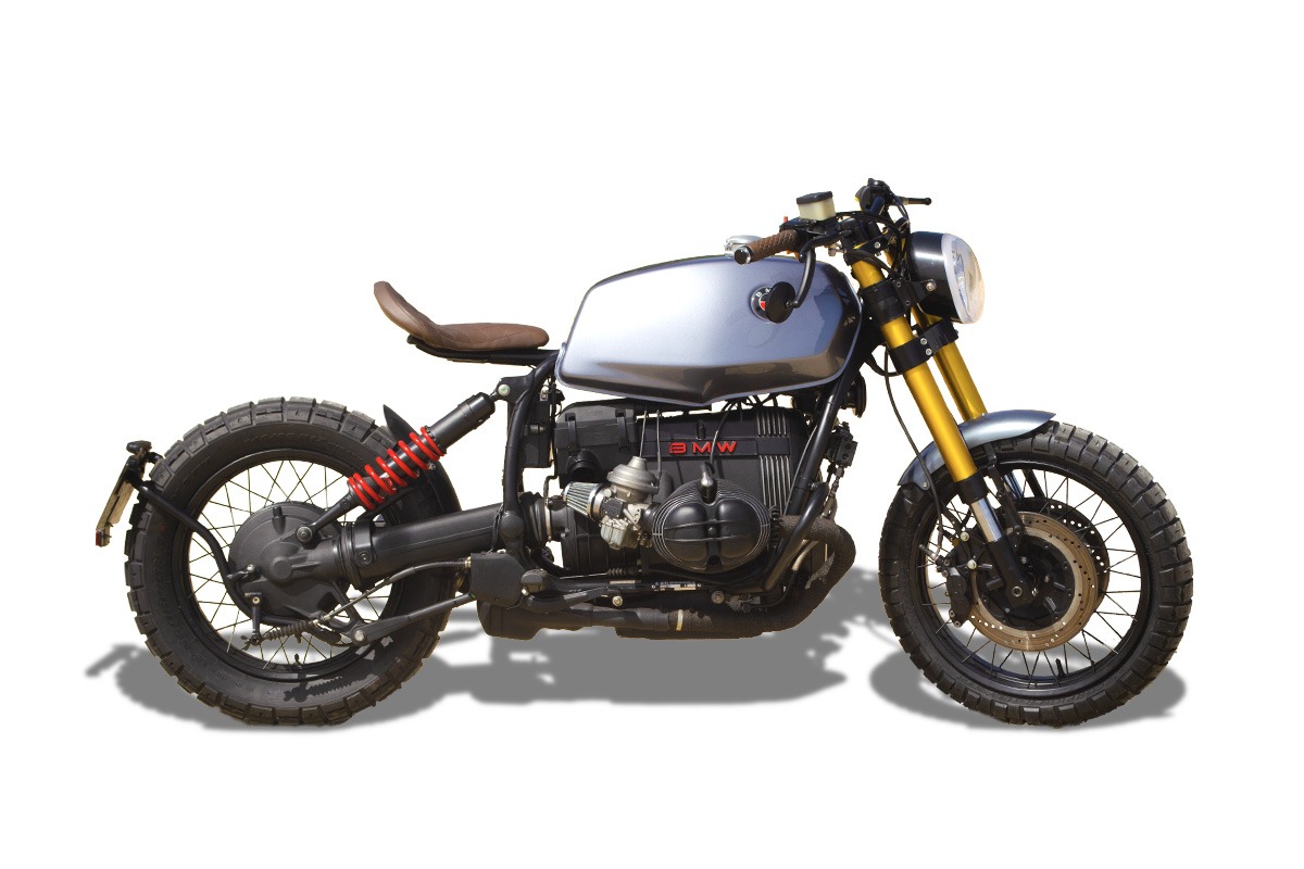 Custom BMW R100R Scrambler Lord Drake Kustoms