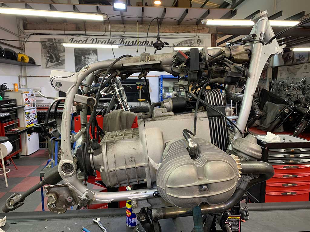 Transformación y modificación de motos BMW