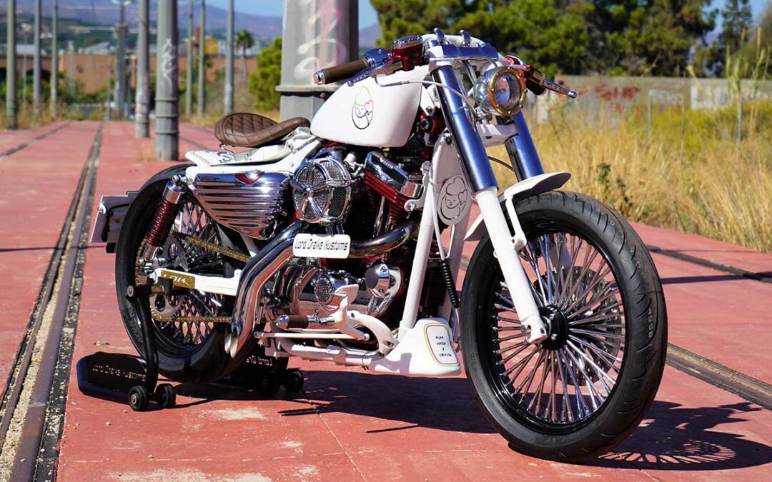 CONSIGUE UNA MOTO CUSTOMIZADA POR LORD DRAKE KUSTOMS Y AYUDA A LA FUNDACIÓN OLIVARES A LUCHAR CONTRA EL CÁNCER INFANTIL
