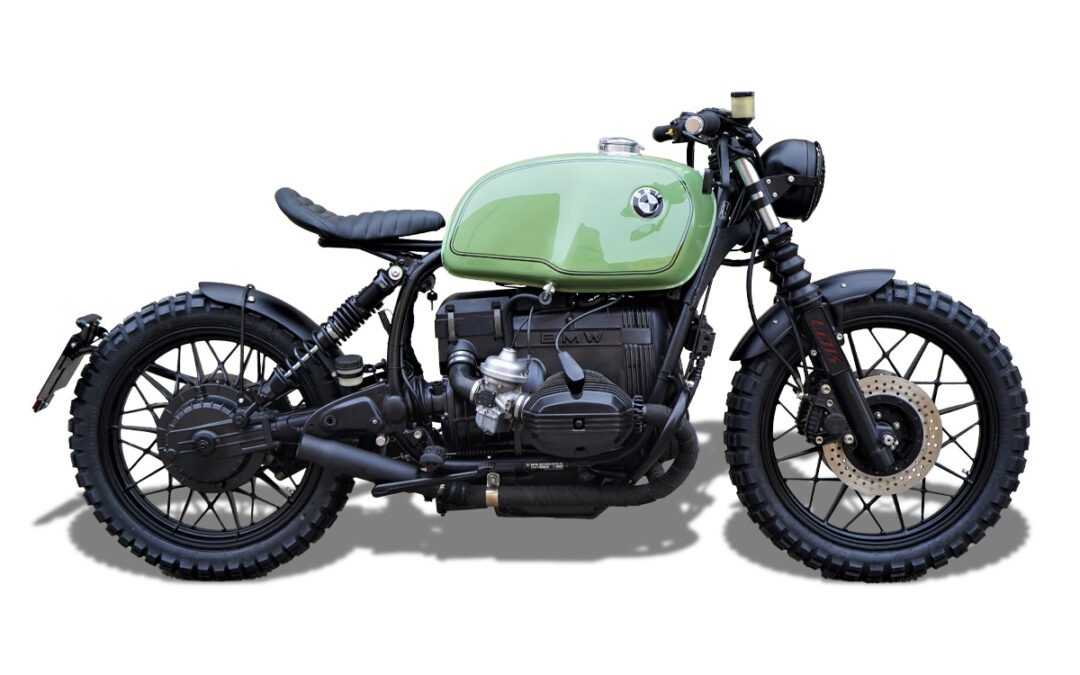 BMW R100 BOBBER OLIVE