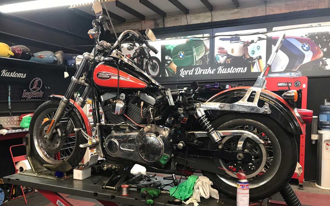 Harley Davidson repair and maintenance workshop in Malaga