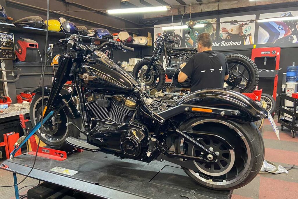 Servicio de mantenimiento de Harley Davidson