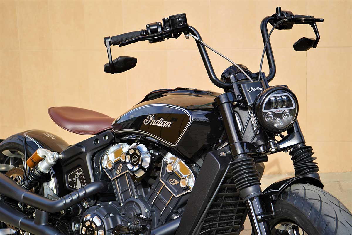 INDIAN SCOUT 240 BOBBER BAD Lord Drake Kustoms