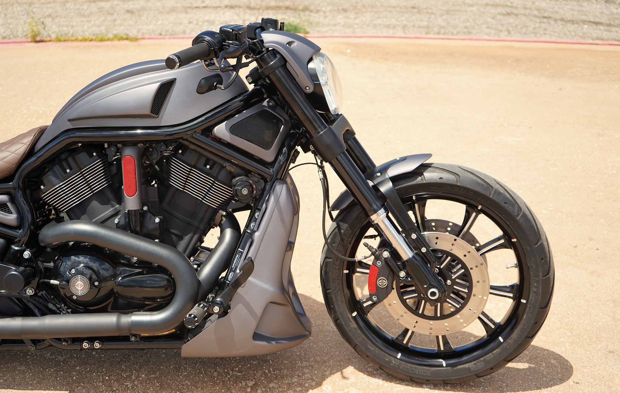 V rod 330 sales wide tire kit