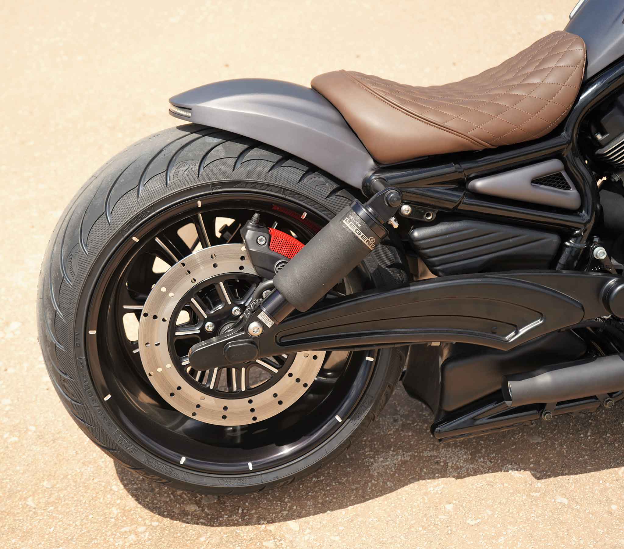 Vrod 330 width rear wheel