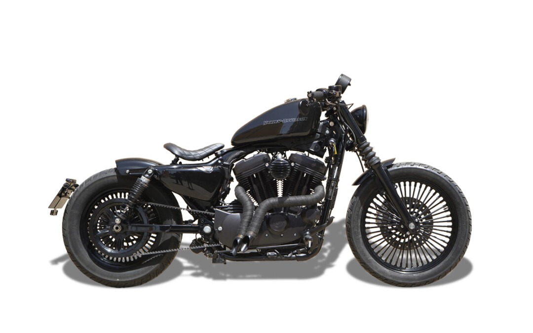 SPORTSTER BOBBER GLOSSBLACK