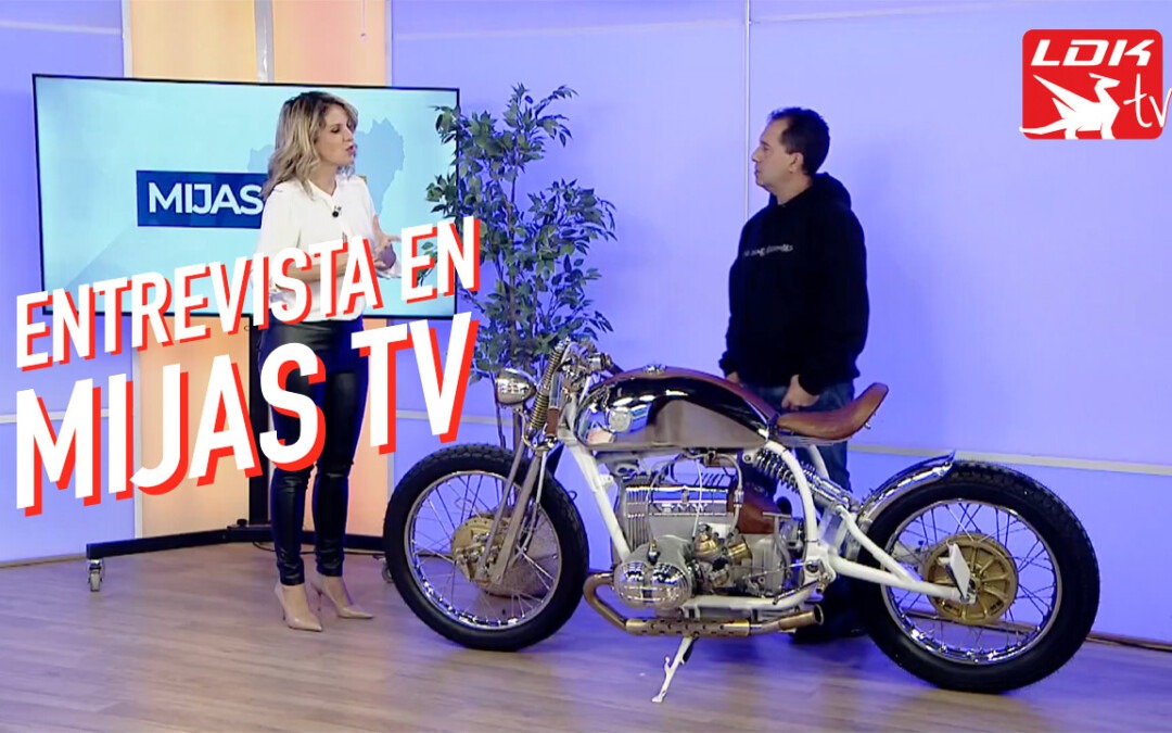 MIJAS TV entrevista a Fran Manen y presenta la moto que irá al próximo campeonato