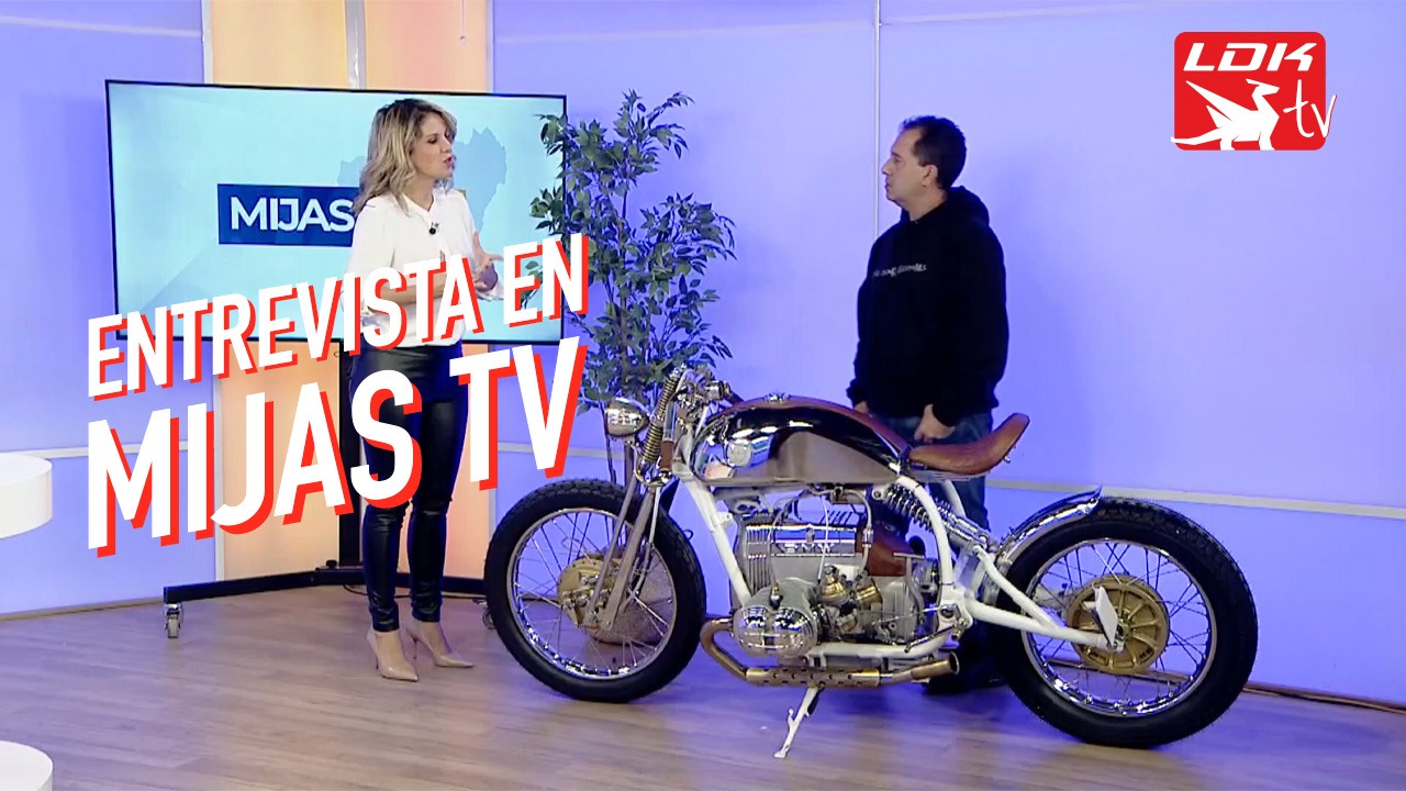 MIJAS TV entrevista a Fran Manen y presenta la moto que irá al próximo campeonato