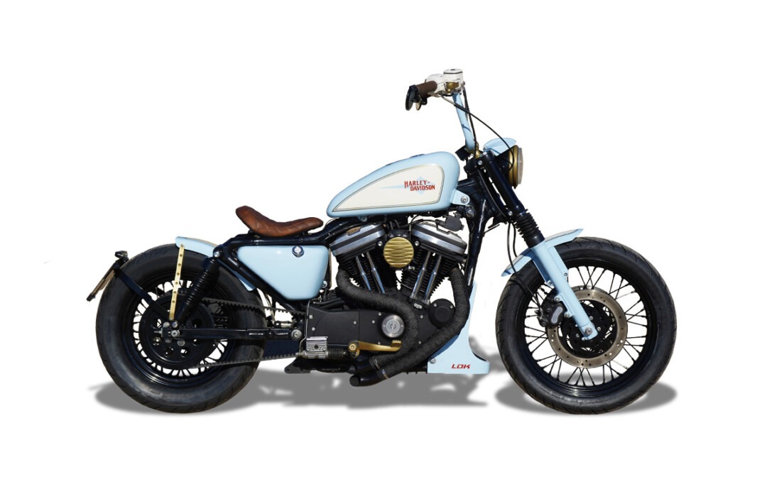 SPORTSTER BOBBER BABYBLUE