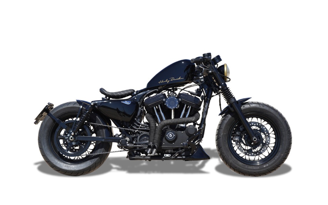 SPORTSTER BOBBER GOLDBLACK