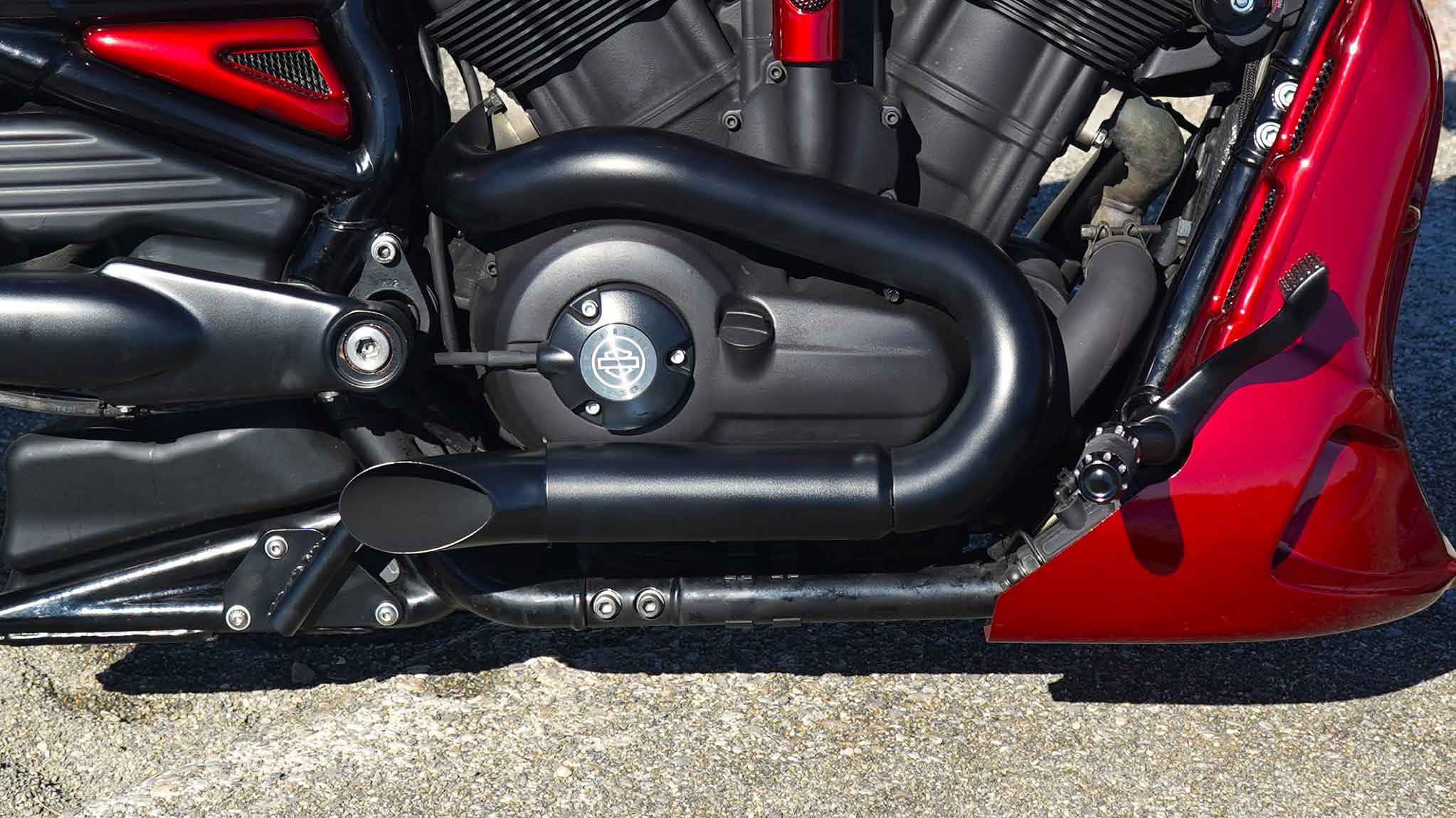 Exhaust detail