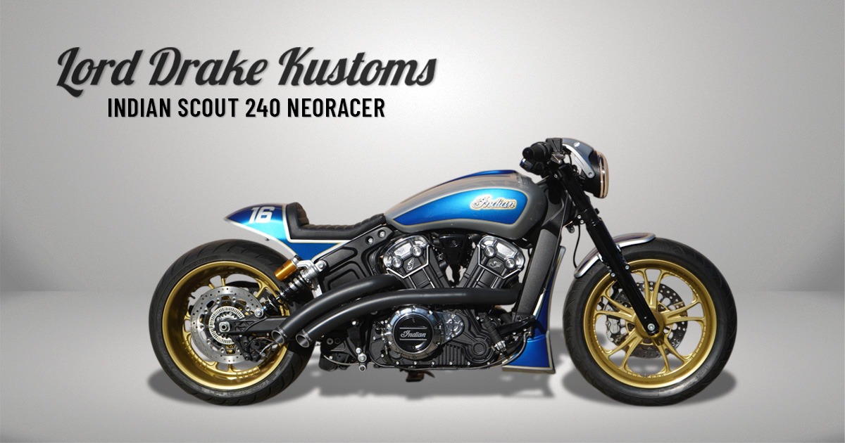 The story behind the Indian Scout 240 Neoracer: from sketch to legend