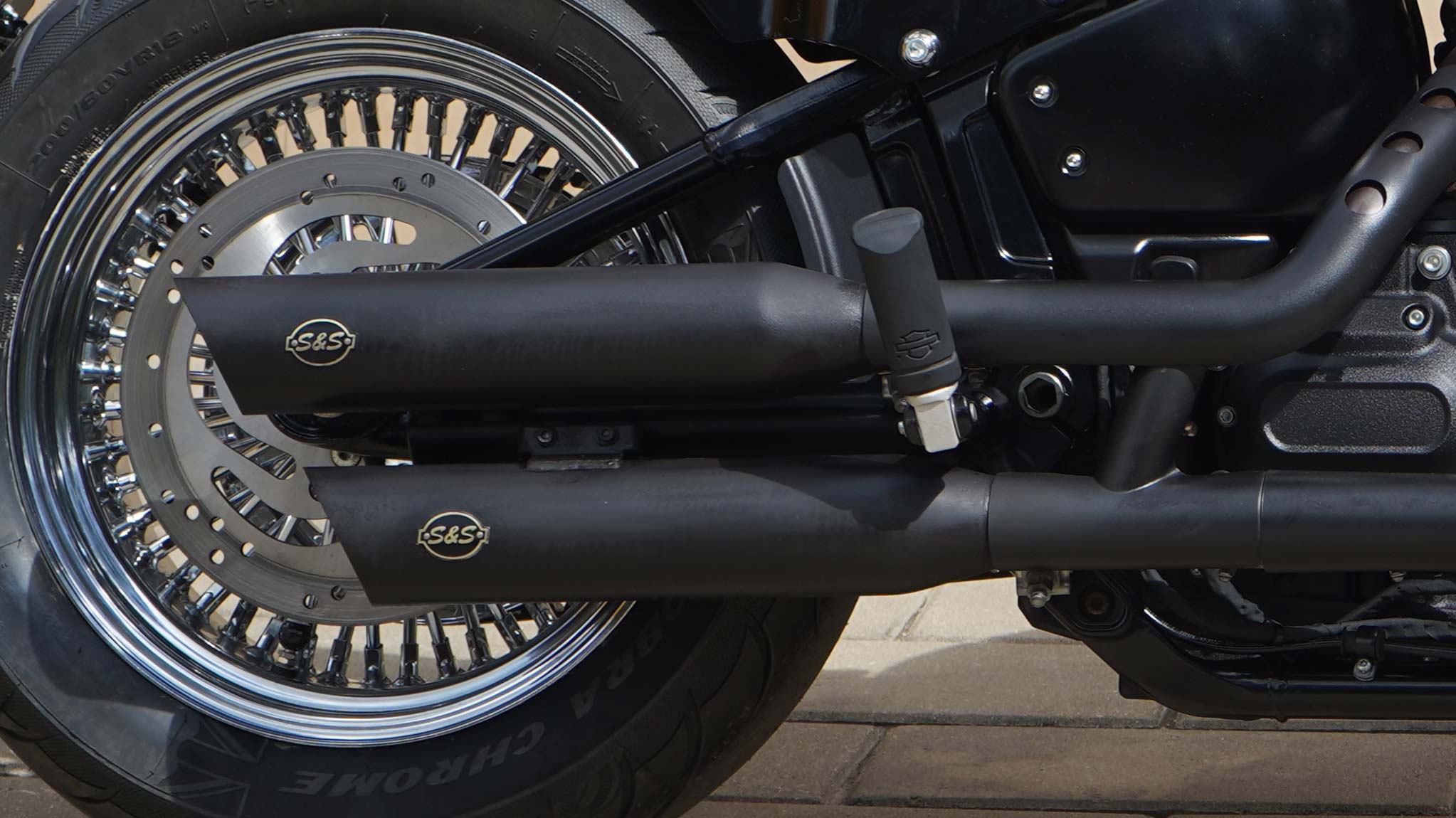 Exhaust detail