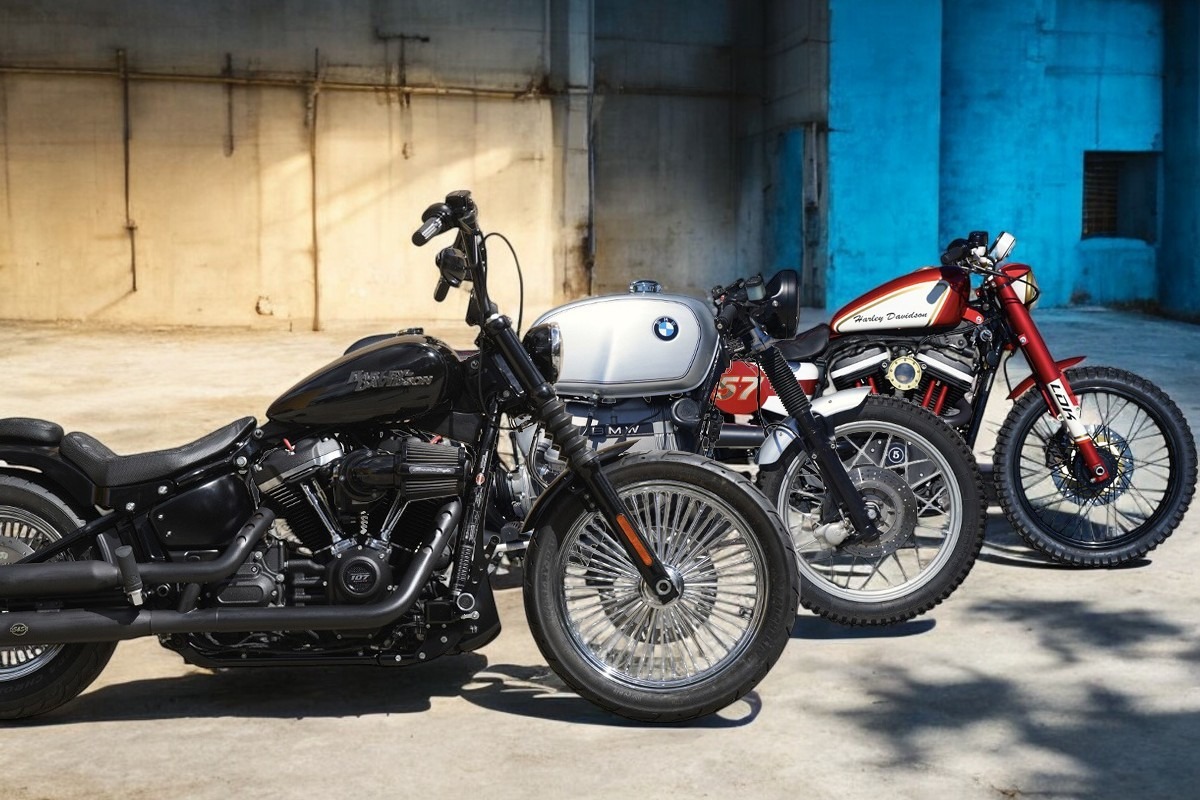 What is a café racer, bobber, or scrambler motorcycle (types of custom motorcycles)?
