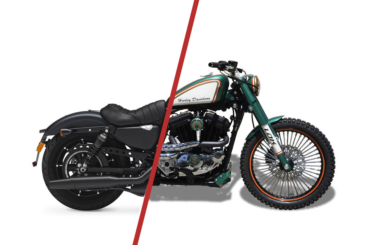 Why choose a custom motorcycle instead of a production motorcycle?