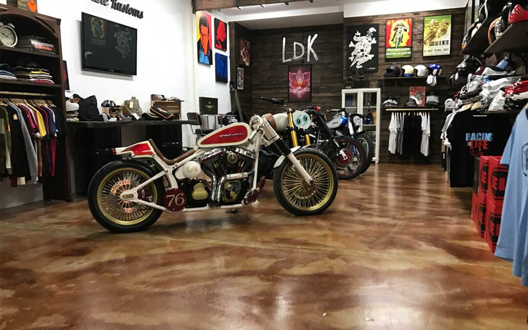 La conexión entre el arte, la moda y motos custom