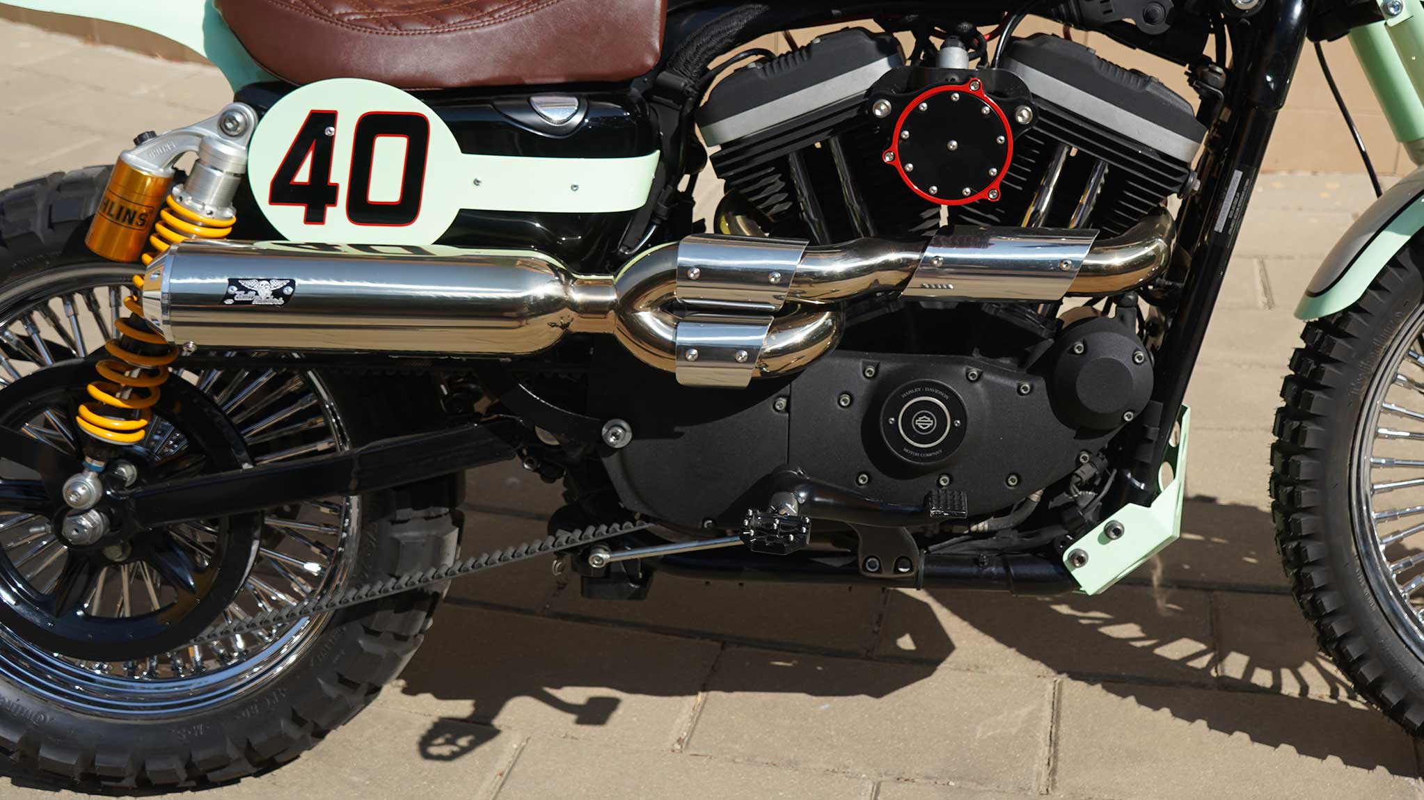 Exhaust detail