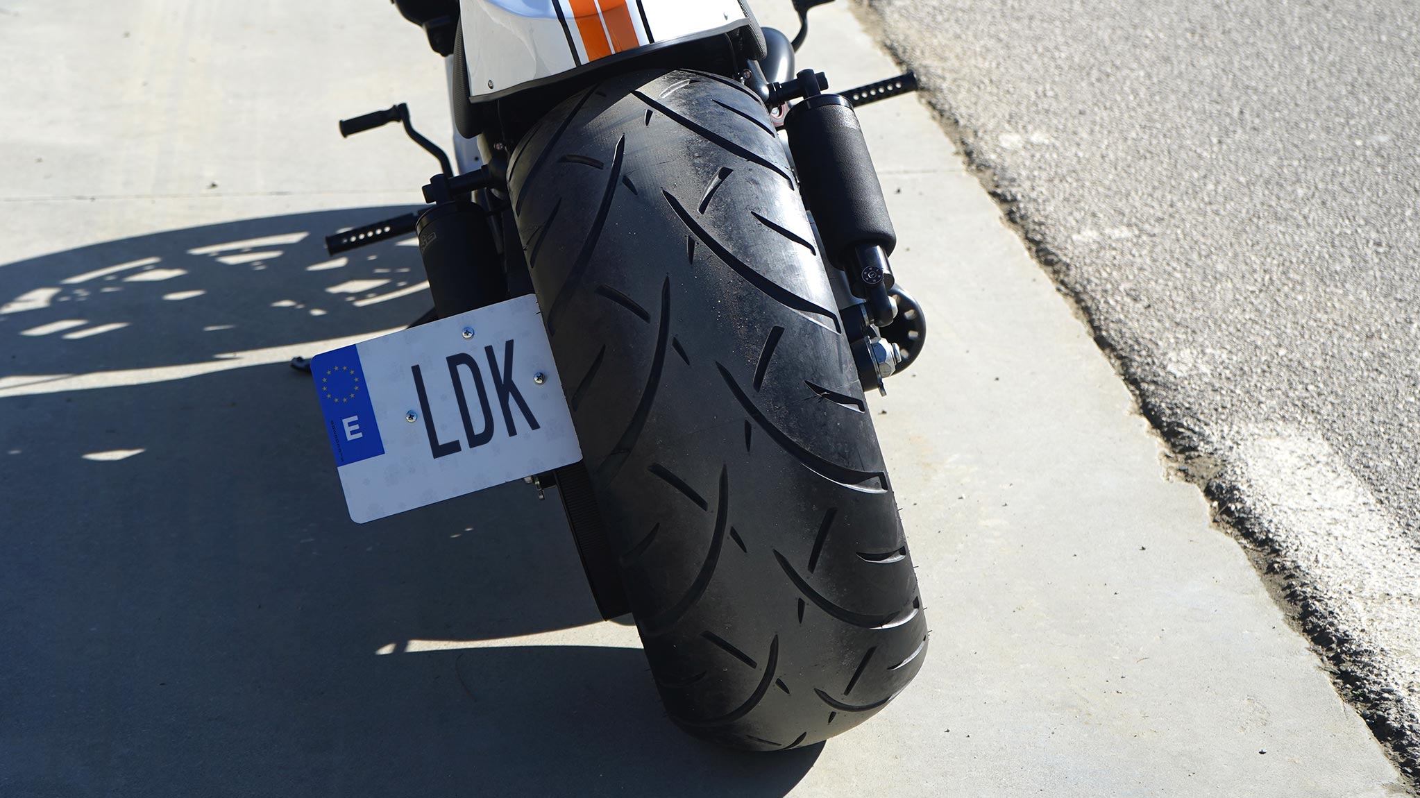 VROD 260 OCTOPUS Detail of 260 rear wheel