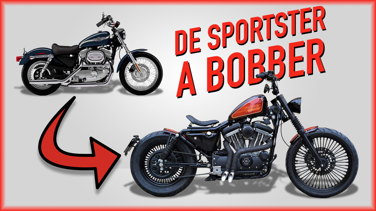 From Harley Sportster to Bobber: an uncompromising transformation