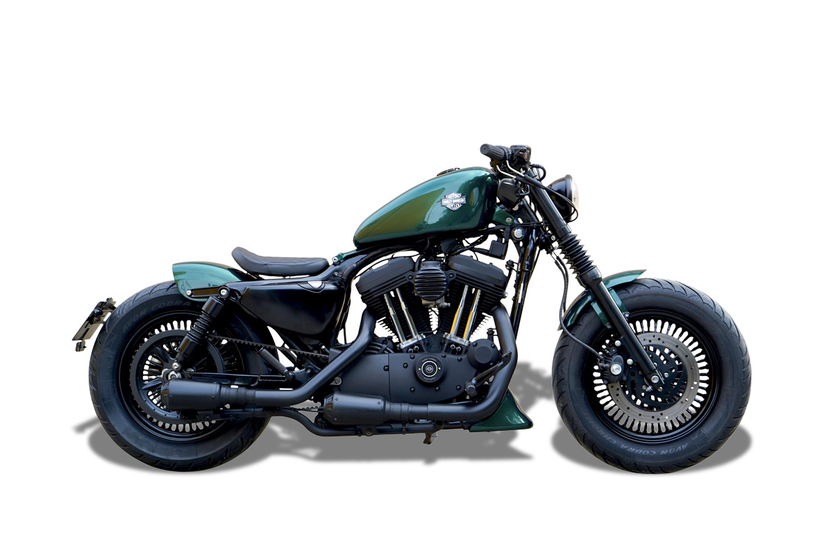 BOBBER RACING GREEN | Lord Drake Kustoms