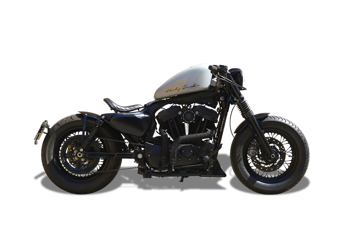 H-D SPORTSTER BOBBER NARDO GRAY